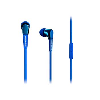 Auriculares De Boton Pioneer Se-cl722t Azul