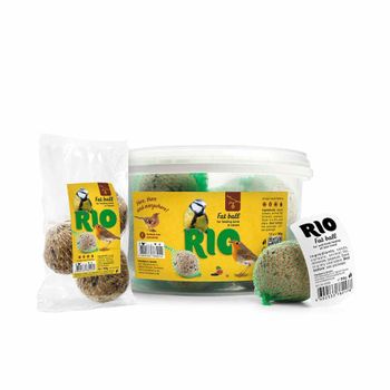 Rio Bola De Grasa Para Aves 12x90gr