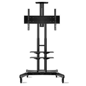 Soporte Móvil De Suelo Para Tv 55" - 80", Carga Máx 90 Kg, Ts1881-blk