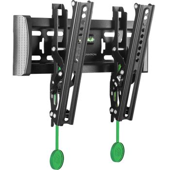 Onkron Soporte Tv De Pared Para 17-43¨ De Hasta 36,4 Kg Ultra Delgado, Negro Tm4-b