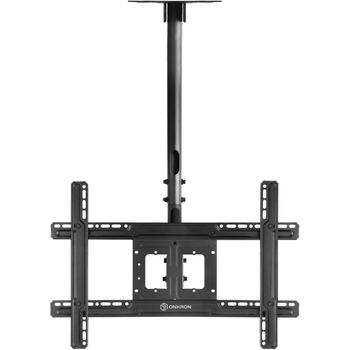 Onkron Soporte Tv De Techo 32" A 70" Con Ajuste Vertical De Hasta 68,2 Kg, Negro N1l-b