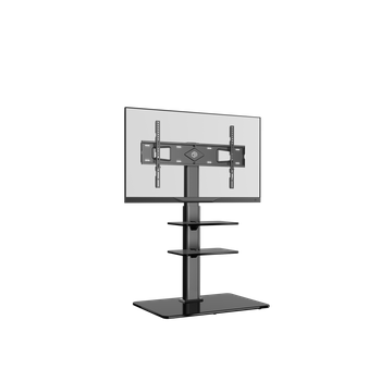 Ded Soporte de mesa pie para televisor TV de 32 a 50 Pulgadas Altura  Ajustable MAX VESA 400 x 400 mm, base de Cristal Templado