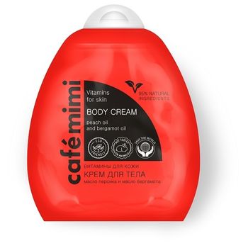 Café Mimi Crema Corporal Vitaminas Para La Piel 250 Ml