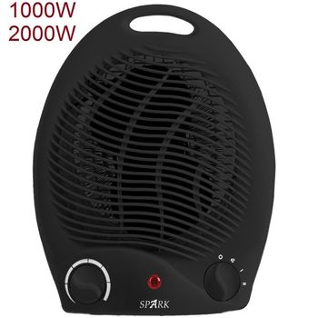 Calefactor 2000W Calefactor bajo consumo Termoventilador Estufa eléctrica  vertical horizontal Calefactor baño ✓