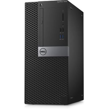 Ordenador Sobremesa Reacondicionado Dell Optiplex 7040 Mt, Intel Core I5-6500, 8gb Ram, 256gb Ssd, Grado A