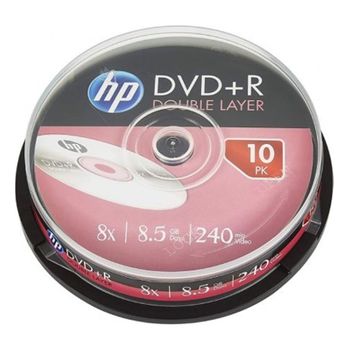Hp Dre00060-3 Dvd+r Dl 8x/ Tarrina-10uds Dvd Grabador
