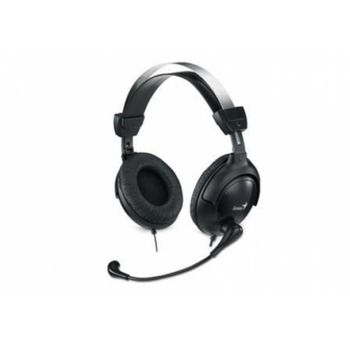 Genius Hs505x, Pcjuegos, Binaural, Diadema, Negro, Alambrico, 2