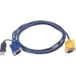 Cable Kvm Vga Macho / Usb A Macho - Aten Sphd15-y 1.8 M