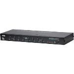 8-port Conmutador Kvm Negro