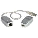 Cable Usb 2.0 Usb A Macho / Rj45 Socket - Rj45 Socket / Usb A Hembra 60 M Gris