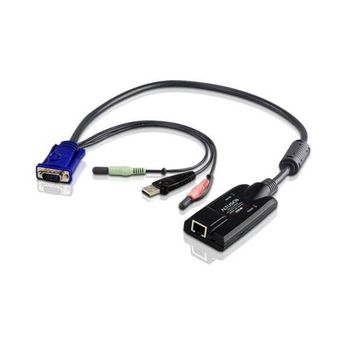 Aten Cpu Adapter/consoles/divers Usb - Vga To Cat5e/6 Kvm Ad