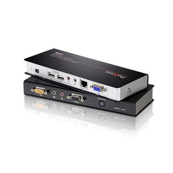 Aten Desktop Kvm Usb Vga Kvm Extender With Audio, Rs-232 And