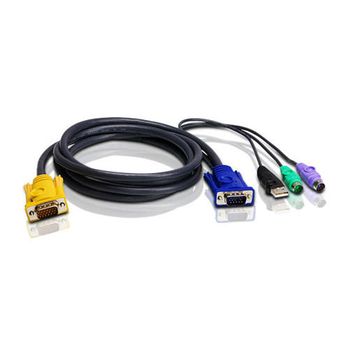 Aten Ps/2 Usb Kvm Cable 1,8m (2l-5302up)