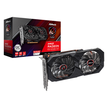 Tarjeta Gráfica Asrock Radeon Rx 6500 Xt Challenger Itx 4gb Gddr6 1xdp -  1xhdmi