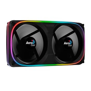 Ventilador Interno Dual 240x120mm Aerocool Astro Argb 2xvent