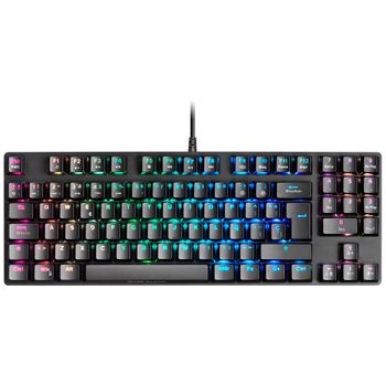 Mars Gaming Mkrevoprores Negro, Teclado Rgb, Switch Outemu Pro Rojo, Idioma Español