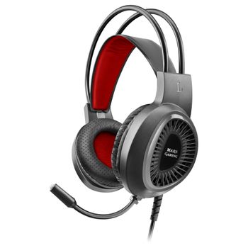 Mars Gaming Mh120, Cascos Gaming Superbas + Micro Flexible, Ultraligero, Airtech