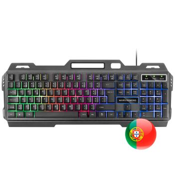 Mars Gaming Mcpxbpt, Combo Teclado Frgb, Ratón Y Alfombrilla