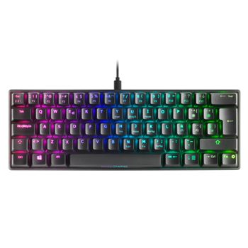 Mars Gaming Mkaxpt Teclado Compacto Tkl H-mech, Negro, Idioma