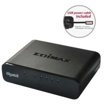 Switch Edimax Es-5500g V3 5 P 10 / 100 / 1000 Mbps