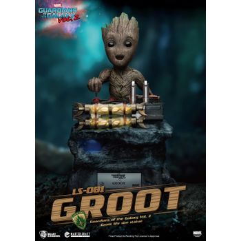 Figura Baby Groot Guardianes De La Galaxia Vol.2 Marvel Escala 1/1