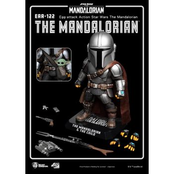 Figura The Mandalorian & The Child Star Wars Egg-attack Action