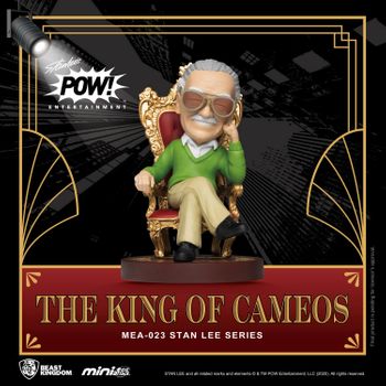 Figura Stan Lee Pow! Entertainment Marvel Mini Egg Attack El Rey De Los Cameos