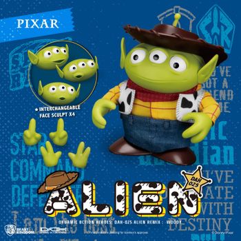 Figura Alien Woody Toy Story Disney Pixar