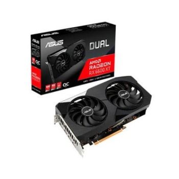 Reacondicionado Vga Asus Dual Rx 6600xt Oc 8gb Gddr6