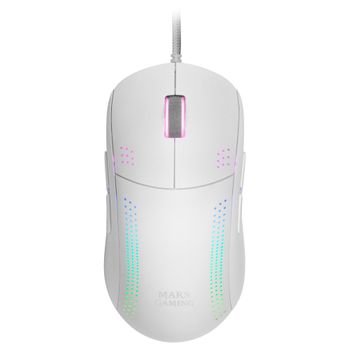 Mars Gaming Mmex Blanco, Ratón Gaming Rgb, 32k Dpi, Cable Feather, Switches  Ópticos con Ofertas en Carrefour