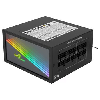 Aerocool Miragegold650m, Fuente De Alimentación Pc Modular Rgb 650w, 80 Plus Gold