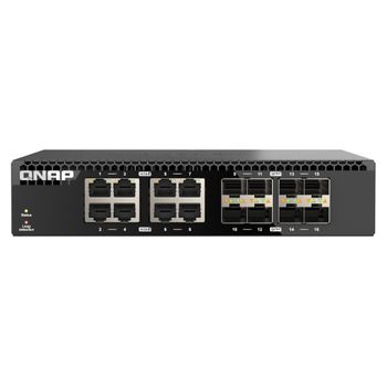 Qnap Qsw-3216r-8s8t Switch No Administrado L2 10g Ethernet (100/1000/10000) Negro