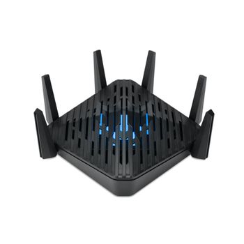 Acer Predator Connect W6 Wi Fi 6e Router Inalámbrico Gigabit Ethernet Tribanda (2.4 Ghz / 5 Ghz / 6 Ghz) Negro