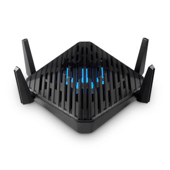 Acer Predator Connect W6 Wi-fi 6 Router Inalámbrico Gigabit Ethernet Doble Banda (2,4 Ghz / 5 Ghz) Negro