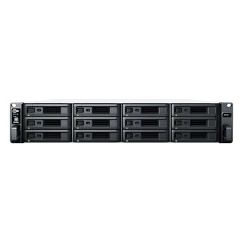 Almacenamiento En Red Nas Synology Rs2421+              Negro