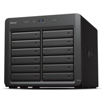 Synology Dx1222 Caja Para Disco Duro Externo Carcasa De Disco Duro/ssd Negro 2.5/3.5'