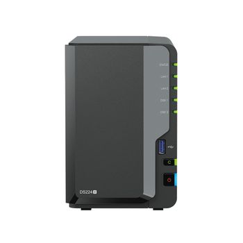 Synology Diskstation Ds224+ Servidor De Almacenamiento Nas Escritorio Ethernet Negro J4125