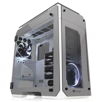 Carcasa Thermaltake Pc View 71 Tg Snow Edition - Torre Mediana - Blanco