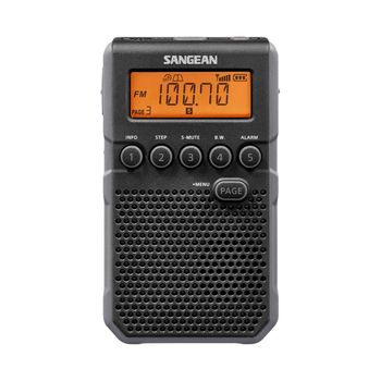 Sangean Dt-800 Negro Radio Digital Bolsillo Am Fm Con Rds Pa