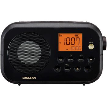 Sangean Pr-d12bt Negro Radio Sobremesa Fm Am Bluetooth Pilas