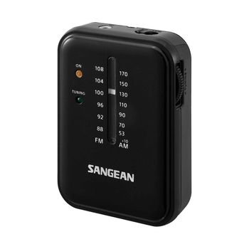 Sangean Sr-32 Negro Radio De Bolsillo Fm/am Auriculares Jack