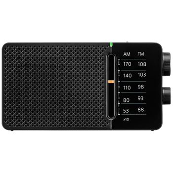 Sangean Sr-36 Negro Radio Fm/am Altavoz Integrado Antena Telescópica Salida Auriculares