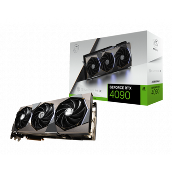 Msi Geforce Rtx 4090 Suprim X 24g Nvidia 24 Gb Gddr6x