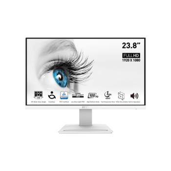 Msi Pro Mp243xw Pantalla Para Pc 60,5 Cm (23.8") 1920 X 1080 Pixeles Full Hd Blanco