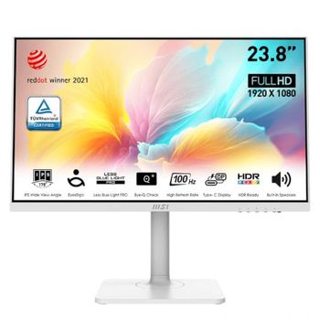 Msi Md2412pw Monitor 23.8" Ips Hdmi Usb-c Mm Aa Bc