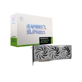 Vga Msi Rtx 4060 Ti Gaming X Slim White 16g