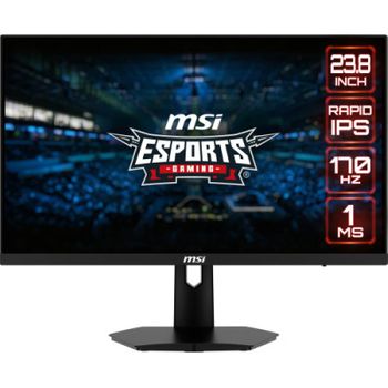 Msi G244f E2 Pantalla Para Pc 60,5 Cm (23.8") 1920 X 1080 Pixeles Full Hd Negro