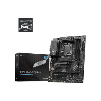 Msi Pro B760-p Ddr4 Ii Scheda Madre Intel B760 Lga 1700 Atx