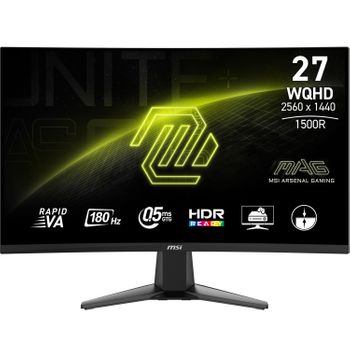 Msi Mag 27cq6f Monitor Pc 68,6 Cm (27') 2560 X 1440 Pixel Quad Hd Lcd Nero