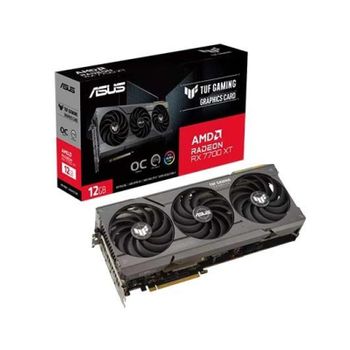 Tarjeta Gráfica Asus Tuf Rx 7700xt Oc 12gb Gddr6